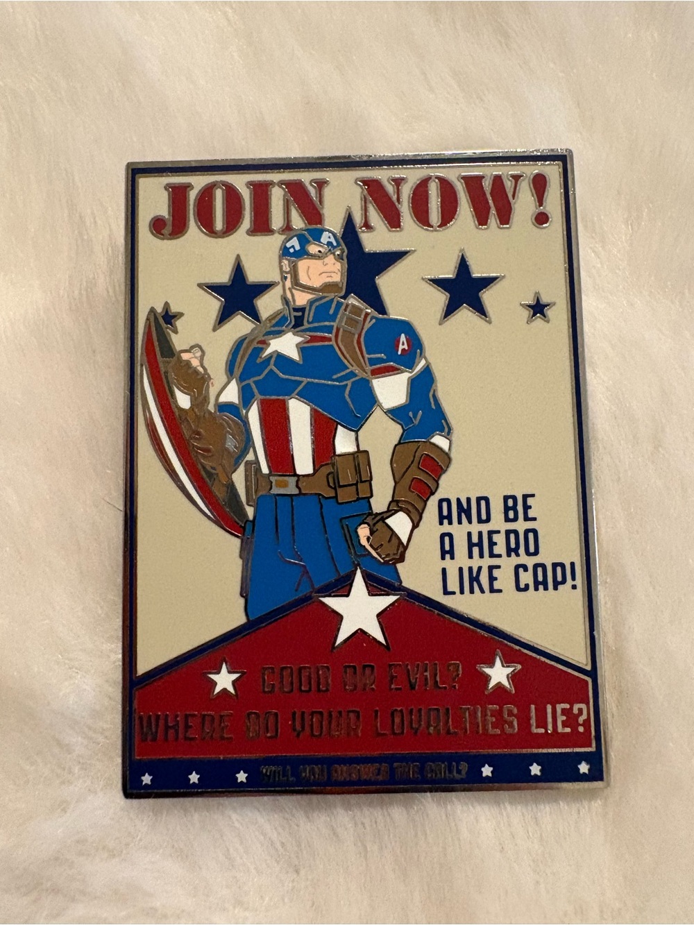 Disney Marvel Captain America LE 2000 Heroes Villains Pin 2021